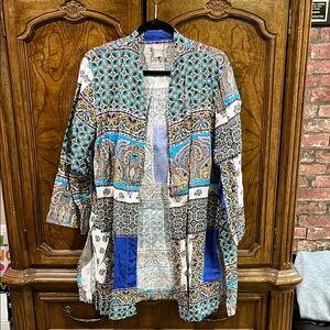 Colorful Paisley Patchwork Jacket
